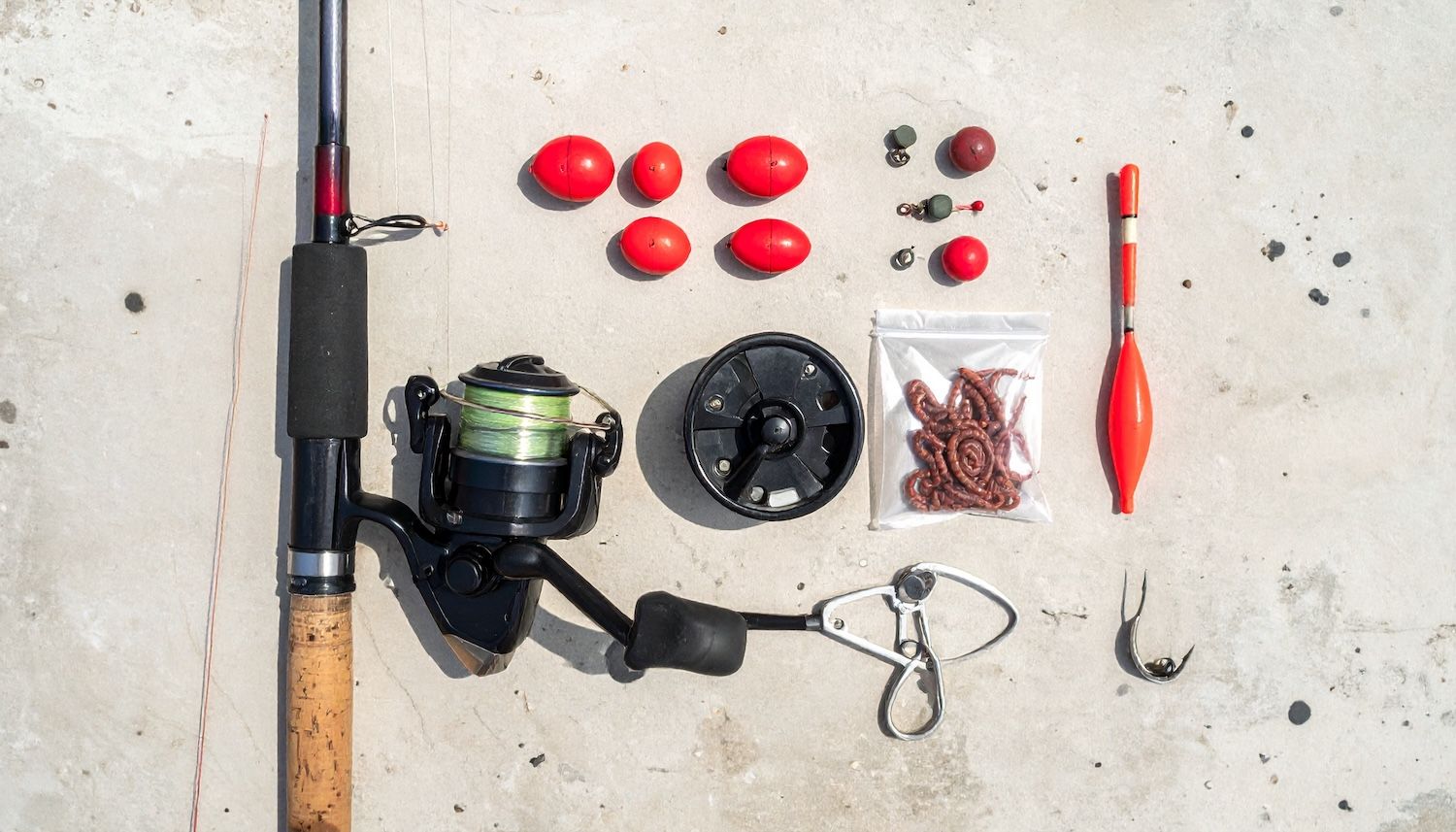 穴釣りに必要な道具一式